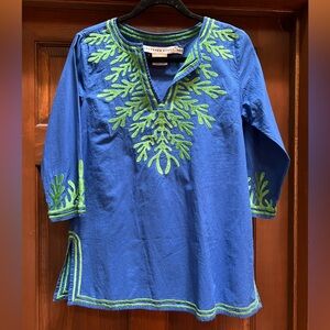 Gretchen Scott Embroidered Tunic
